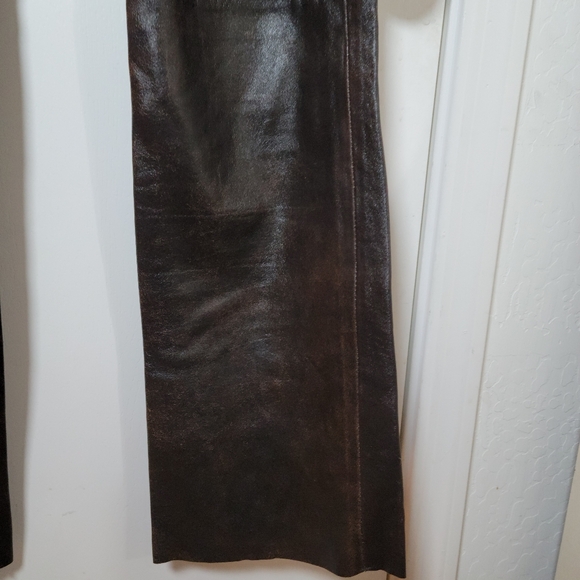 Wilsons Maxima Brown Leather Pants | Leather Pants | NWT | Size 8 / 28 - Picture 4 of 15